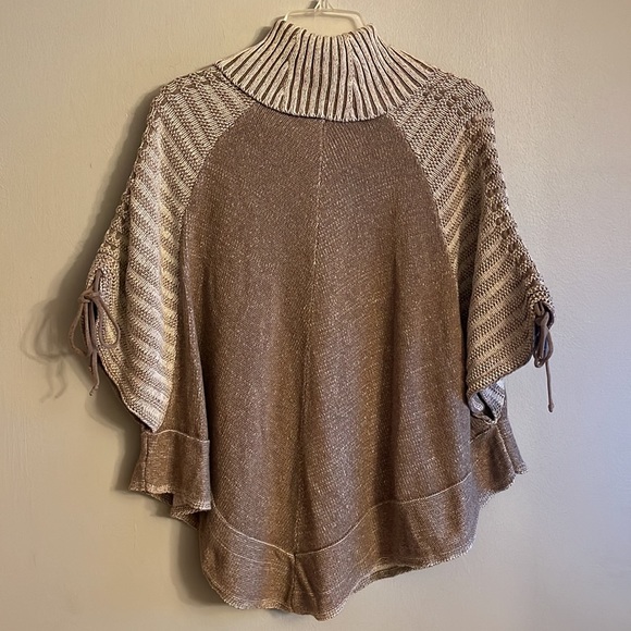 eight eight eight Sweaters Eight Eight Eight Tan And White Sweater